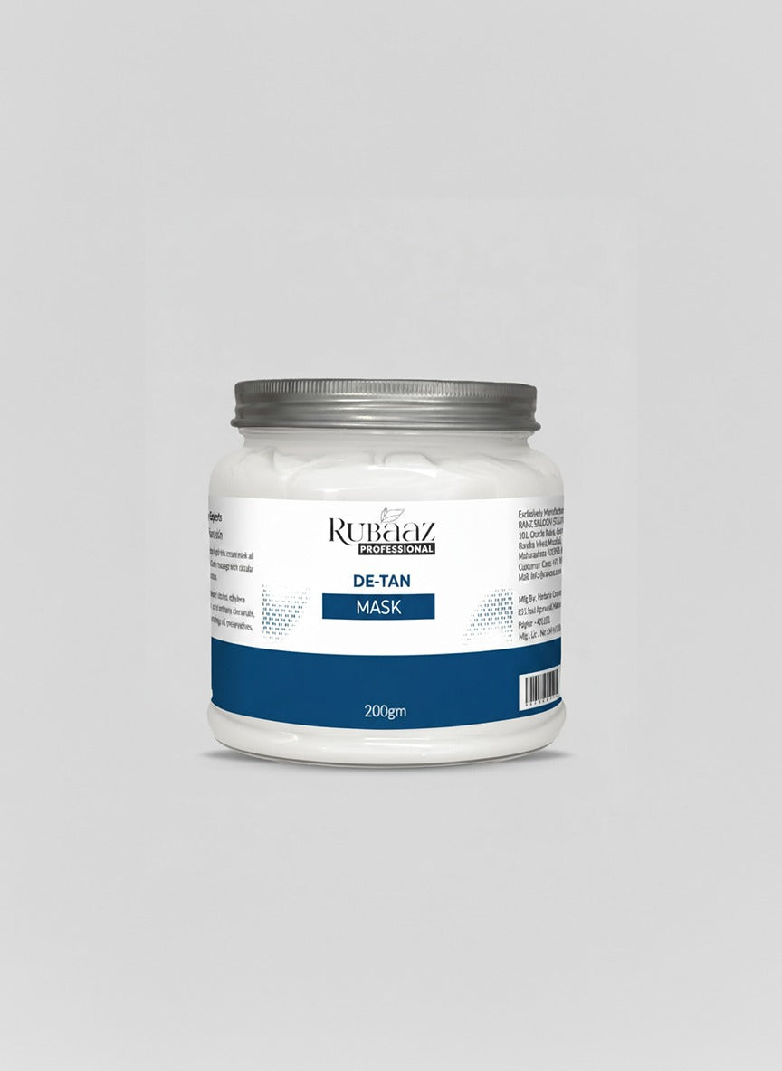 Rubaaz Professional De-Tan Mask – For Radiant & Even-Toned Skin (200gm / 500gm)