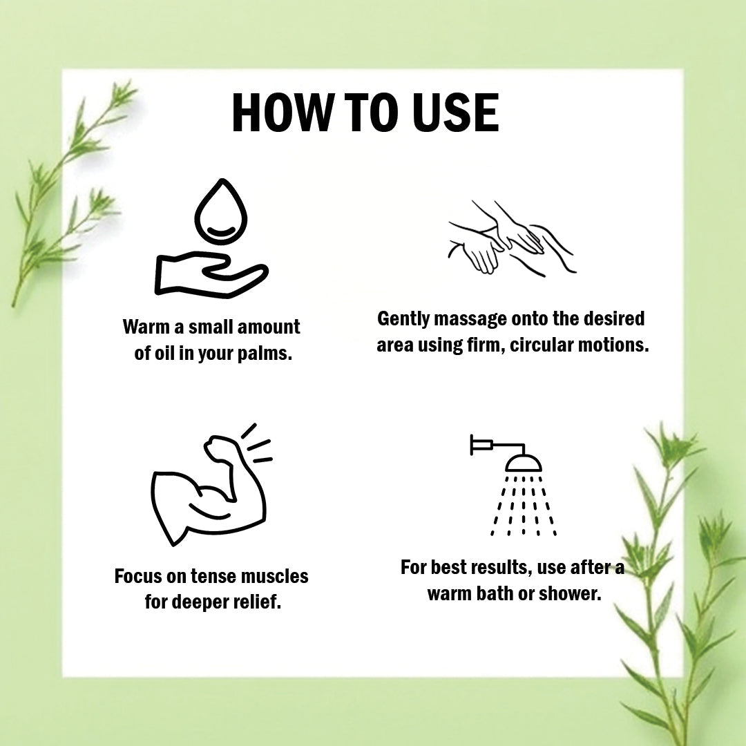 Rubaaz Aromatherapy Body Massage Oil