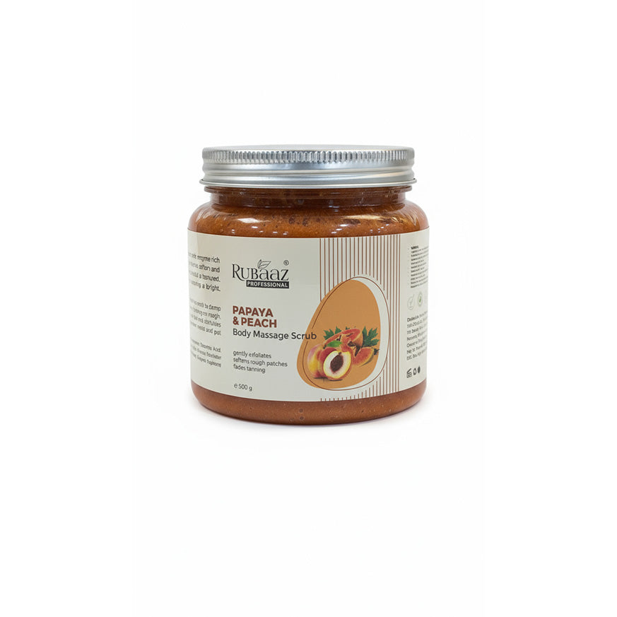 Rubaaz Papaya And Peach Body Scrub 1Kg