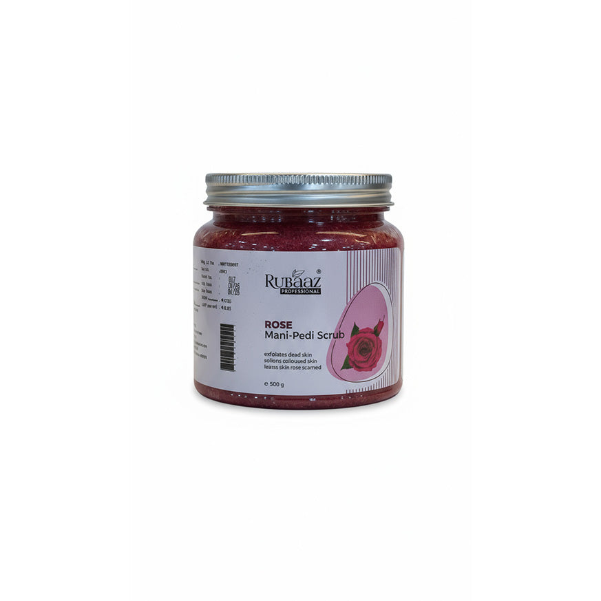 Rubaaz Mani Pedi Rose Scrub – 1kg