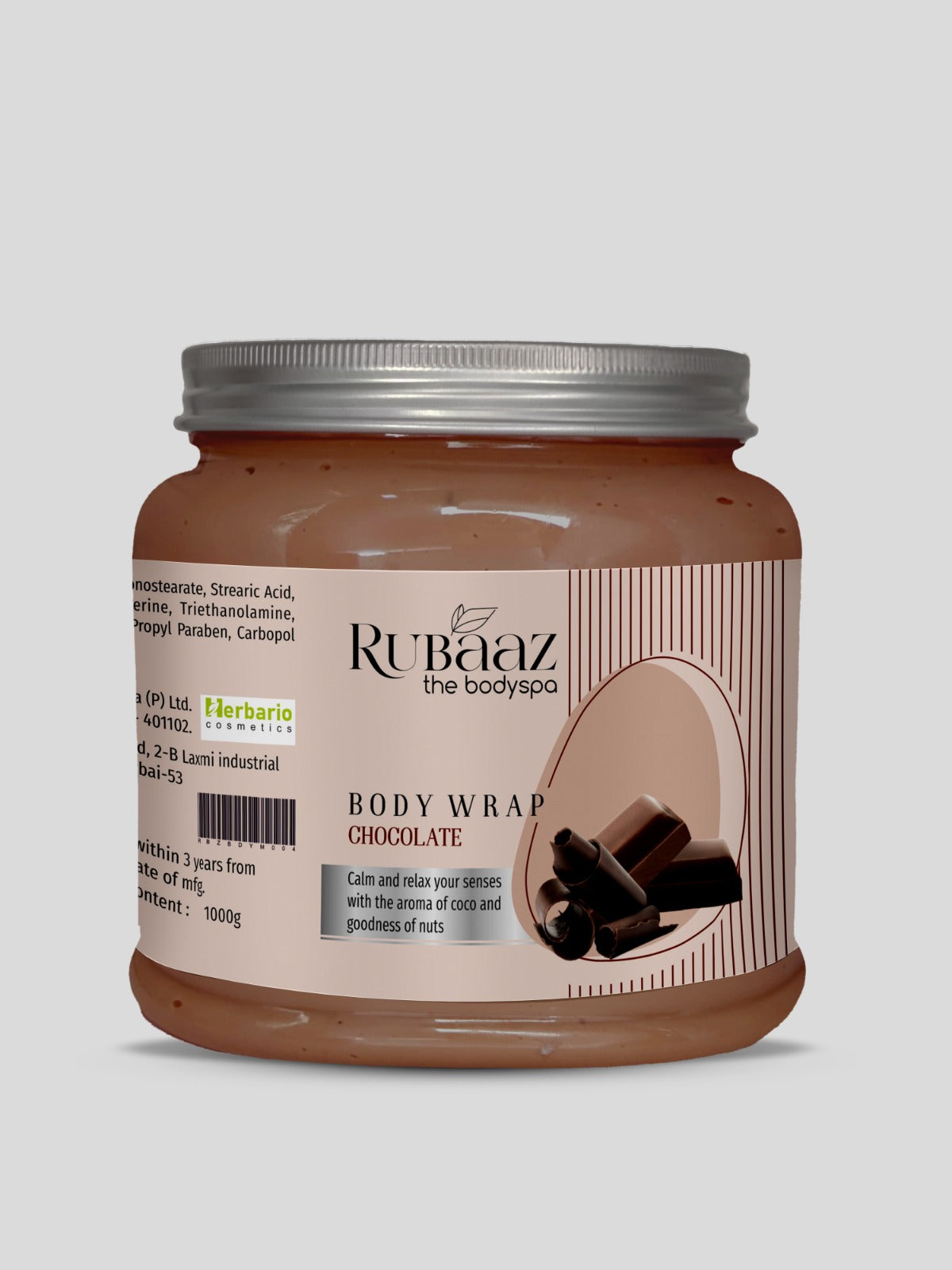 Rubaaz Chocolate Body Wrap 1Kg
