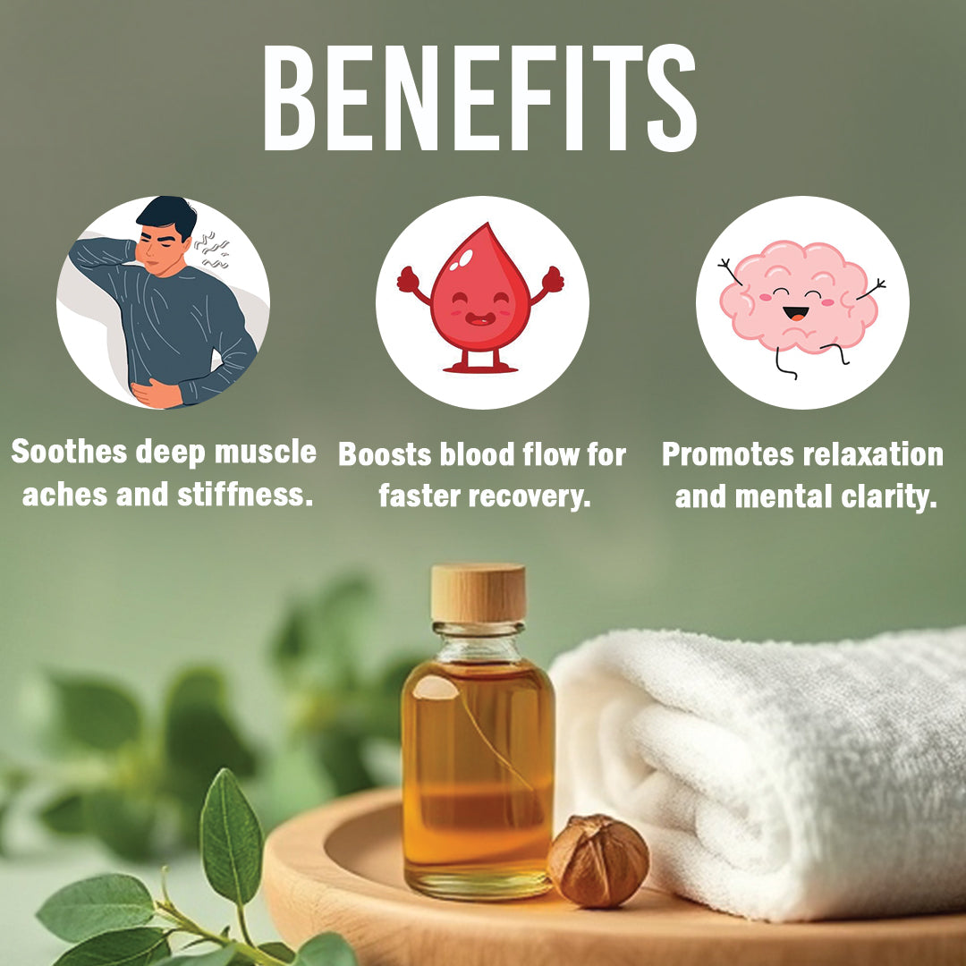 Rubaaz Body Massage Oil Deep Tissue